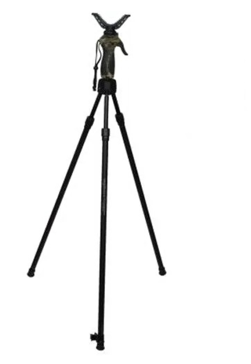 Опора для оружия FIERYDEER 3 ноги (тренога) Gen.4 камуфляжный, высота до 1.65м, поворот основания на 360º