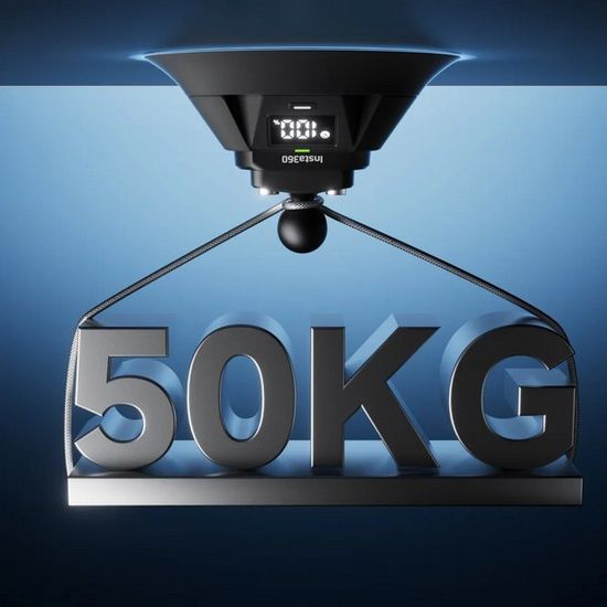 Крепление-присоска Insta360 Electric Suction Cup Mount (CAAINS10007)