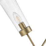 690643 Св-к настенно-потолочн CROTONE 4х40W E14 ШАМПАНЬ/ПРОЗРАЧНЫЙ