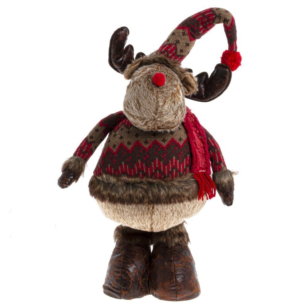 GAEM Игрушка набивная "Олень" (телескоп ноги), L26 W17 H97/45 см