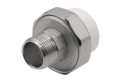 Муфта комб. разъемная, нар 32х3/4" EVER® plast БЕЛЫЙ (Россия)