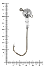 Джиг некрашеный Stinger Eye Jig, крючок Vido Craft VD-079 6/0 (3шт/уп)