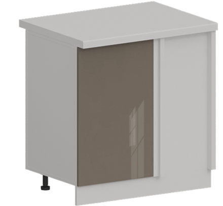 Кухня Модуль ШНУ 990М Графит / Капучино