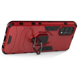 Противоударный чехол с кольцом Panther Case для Realme 7 Pro