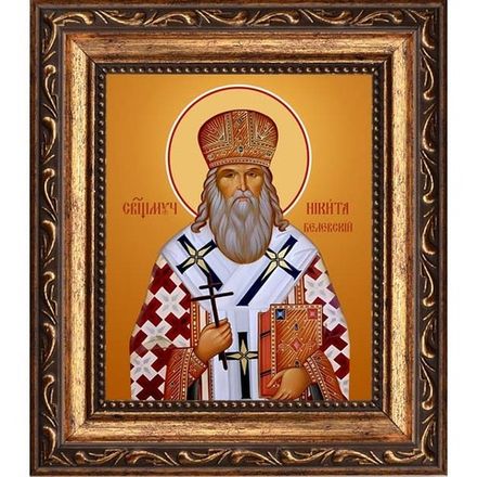 Никита (Прибытков) Белевский Священномученик. Икона на холсте.