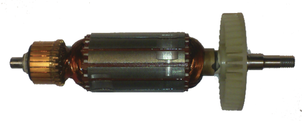 Якорь мшу Hitachi G-10SS, G-12SS, G-13SS (резьба, D:6/8/31.8/23/6-мм, L:150-мм, а: 360802E) [AEZ]