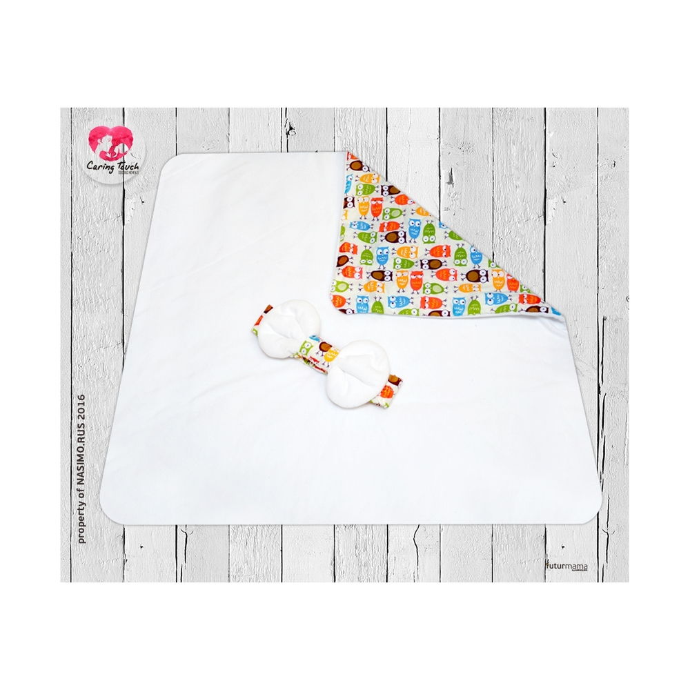 Одеяло на выписку Futurmama Caring Touch Sly bird