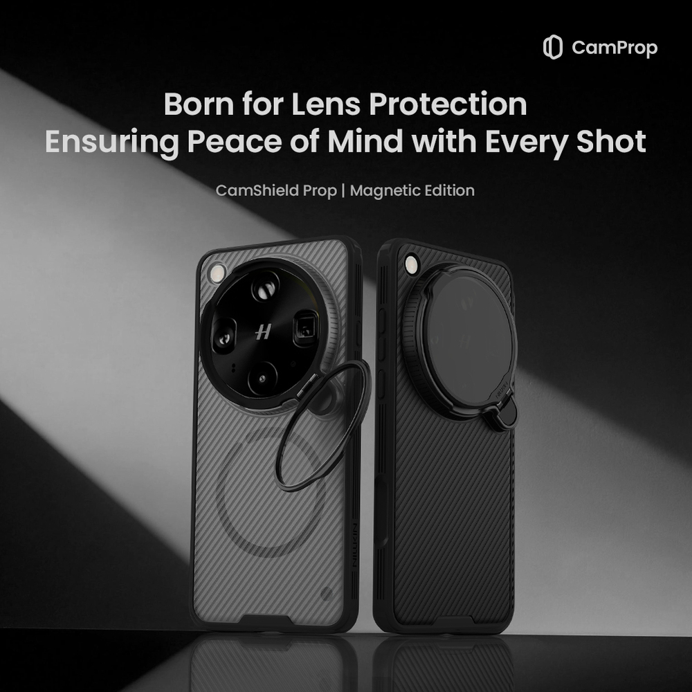 Чехол тонированный с MagSafe на OPPO Find X9 Ultra, серия CamShield Prop Magnetic Case (версия с прозрачной крышкой объектива) от Nillkin