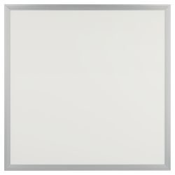 Светодиодная панель ЭРА SPL-510-S-65K-040 40Вт 6500К 3420Лм IP40 595х595х8 серебро без драйвера с ушками | Панели с внешним драйвером