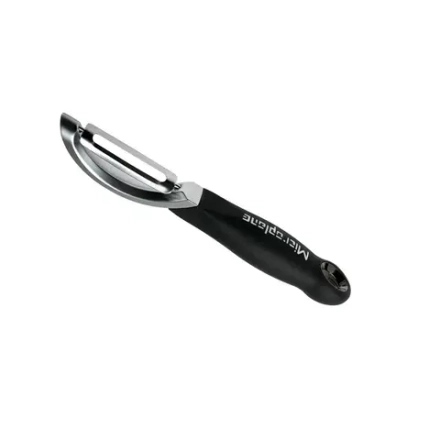 Microplane Специальный вертикальный нож для очистки овощей, черный.
