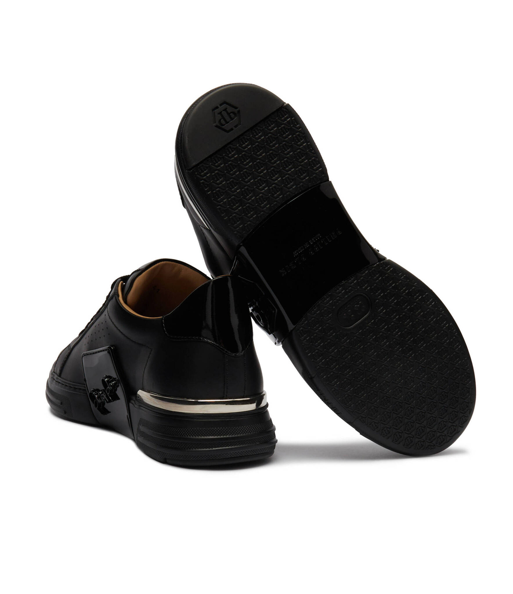 Кожаные кроссовки hexagon Philipp Plein - черный(USC0565 PLE025N)