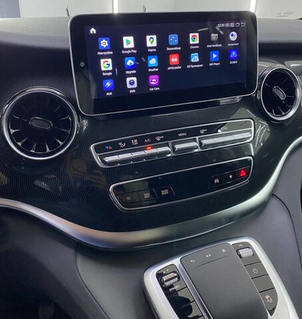 Магнитола для Mercedes-Benz V-класс (W447) 2019-2022 NTG 6.0 - Radiola RDL-7832 монитор 10.25" на Android 13, 8Гб+128Гб, CarPlay, 4G SIM-слот