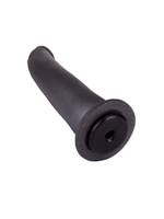 Чёрная насадка на пояс харнесс PLATINUM BENT 3 - 20 см. (Цвет: черный)