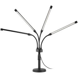 Настольный светильник для растений ЭРА FITO-40W-АLED-Ra-USB полного спектра 40 Вт черный | Интерьерные фито светильники