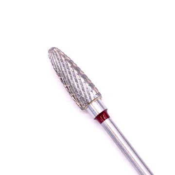 Твердосплавная насадка Кукуруза 21235 красная насечка Кристал