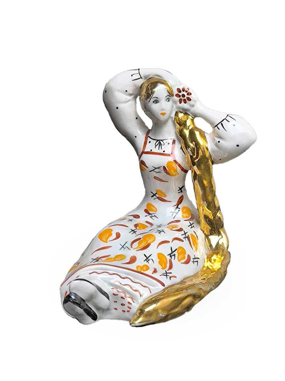 Фарфоровая статуэтка "Златовласка" Сысерть