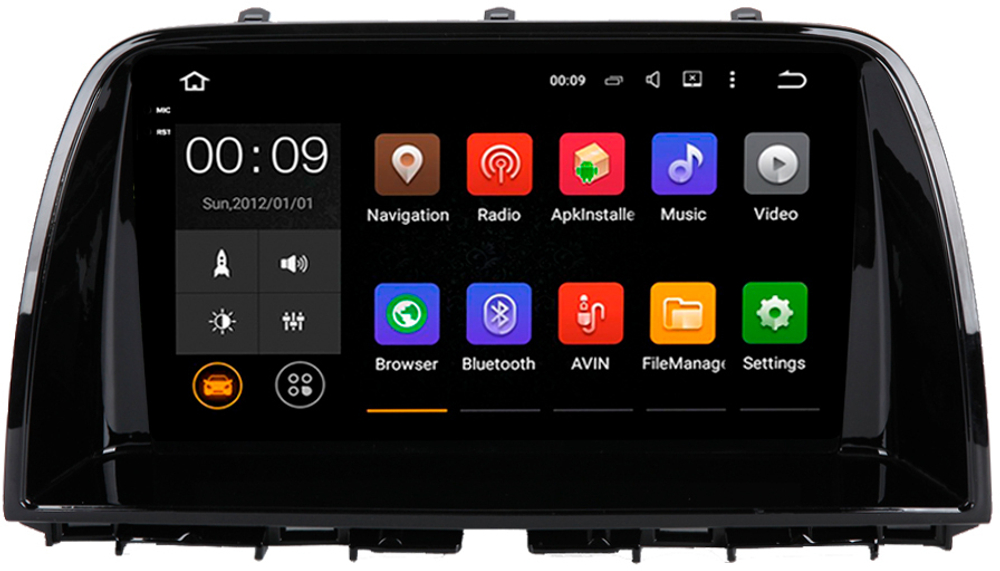 Магнитола для Mazda CX-5 2011-2017 - AIROC 2K RX-2410 Android 13, QLed+2K,  ТОП процессор, 8/128, CarPlay, SIM-слот