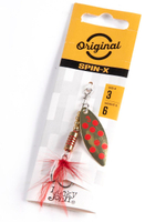 Блесна вращающаяся Lucky John SPIN X LONG 05 12,0г CR (5шт. в упк.)