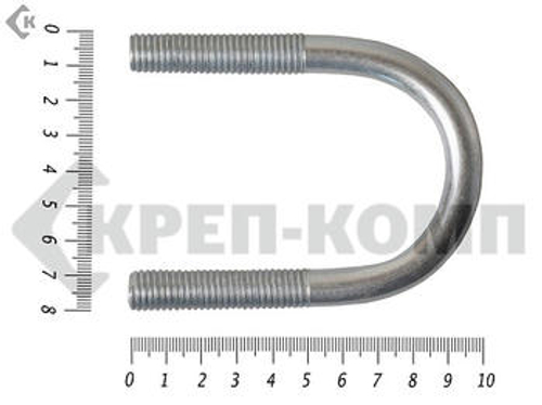 Болт оцинкованный U-образный UBZ 2 M10 (5шт)