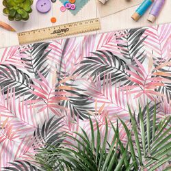 Ткань ниагара очаровательная красота цветов