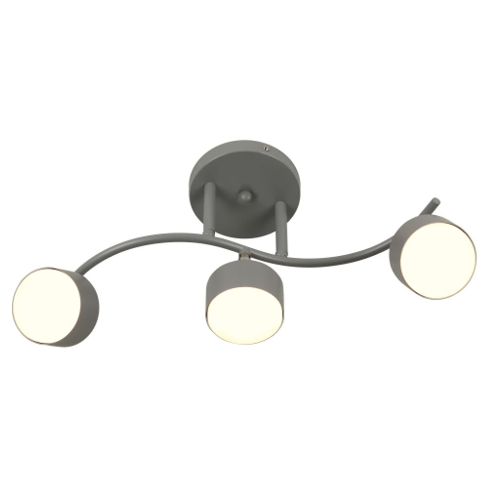 Светильник настенно-потолочный спот Rivoli   7077-703 3хGX53 15 Вт поворотный