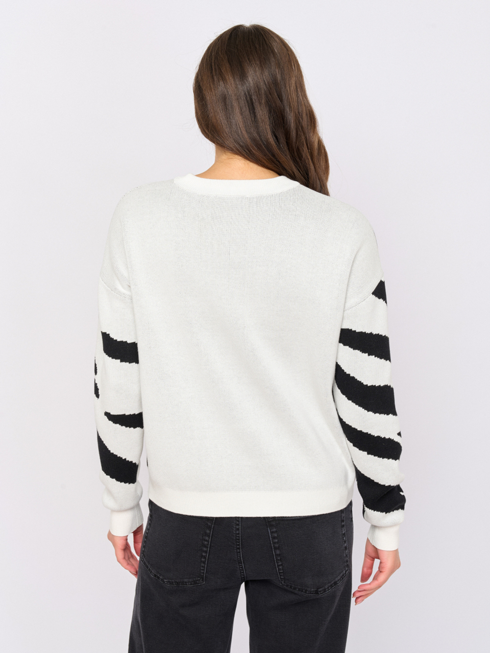 Джемпер из вискозы и хлопка