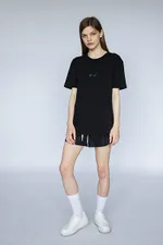 Футболка Logo Камень Черная