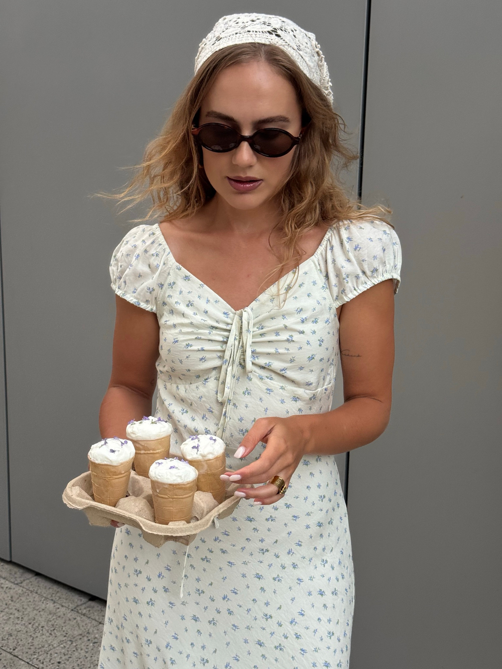 Платье Country girl молочный