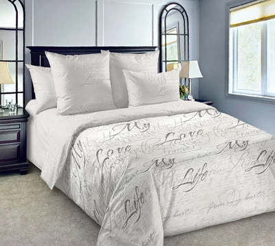 Постельное белье перкаль Евроразмер Роман 1