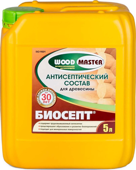 Антисептик WOODMASTER БИОСЕПТ 5кг