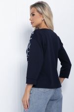 Джемпер Классика жанра (темно-синий) Б11333 LT Collection