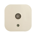 Розетка TV (телевизионная) "звезда" IP20 слоновая кость Quteo Legrand