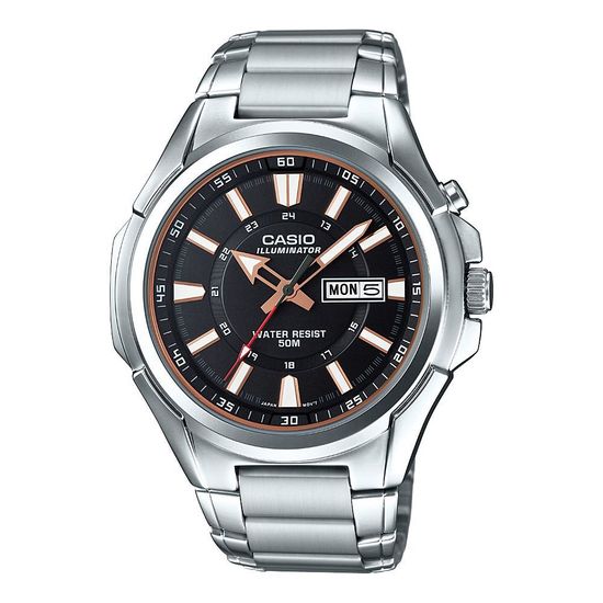 Мужские японские наручные часы Casio MTP-E200D-1A