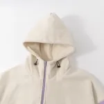 Купить Худи Ymkashix Little Lamb Zip белый/фиолетовый Худи Ymkashix Little Lamb Zip белый/фиолетовый