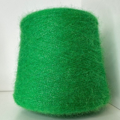 SHINIEST - Luxury Selection by Ri.Go; 70% альпака, 20% п/а, 10% люрекс; 1400м/100гр; col. 7051, цвет: ярко-зеленый; S709