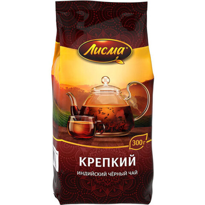 Чай весовой Лисма Крепкий 300 г