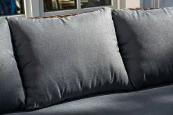 "Барселона" лаунж-зона из искусственного ротанга, цвет коричневый