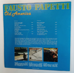 Винтажная виниловая пластинка LP Fausto Papetti Old America (Italy 1981)