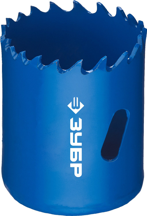 ЗУБР 41 мм, сталь Р6М5, биметаллическая коронка (29531-041)