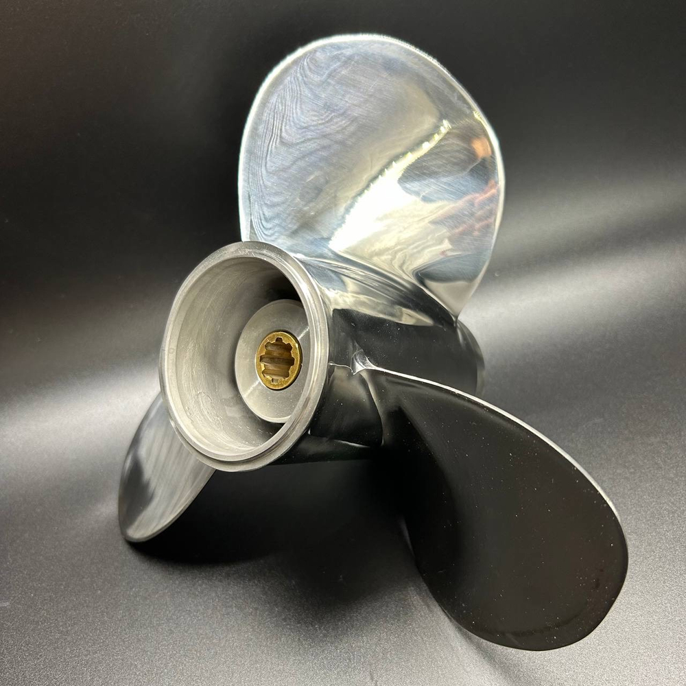 Гребной винт Yamaha 9.9-15, F9.9-F20 Sema (3x9 1/4x12) (Сталь) (Polastorm)