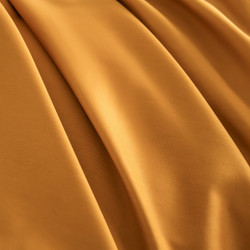 Комплект постельного белья на резинке Однотонный Сатин Элитный «Золотой рассвет»
