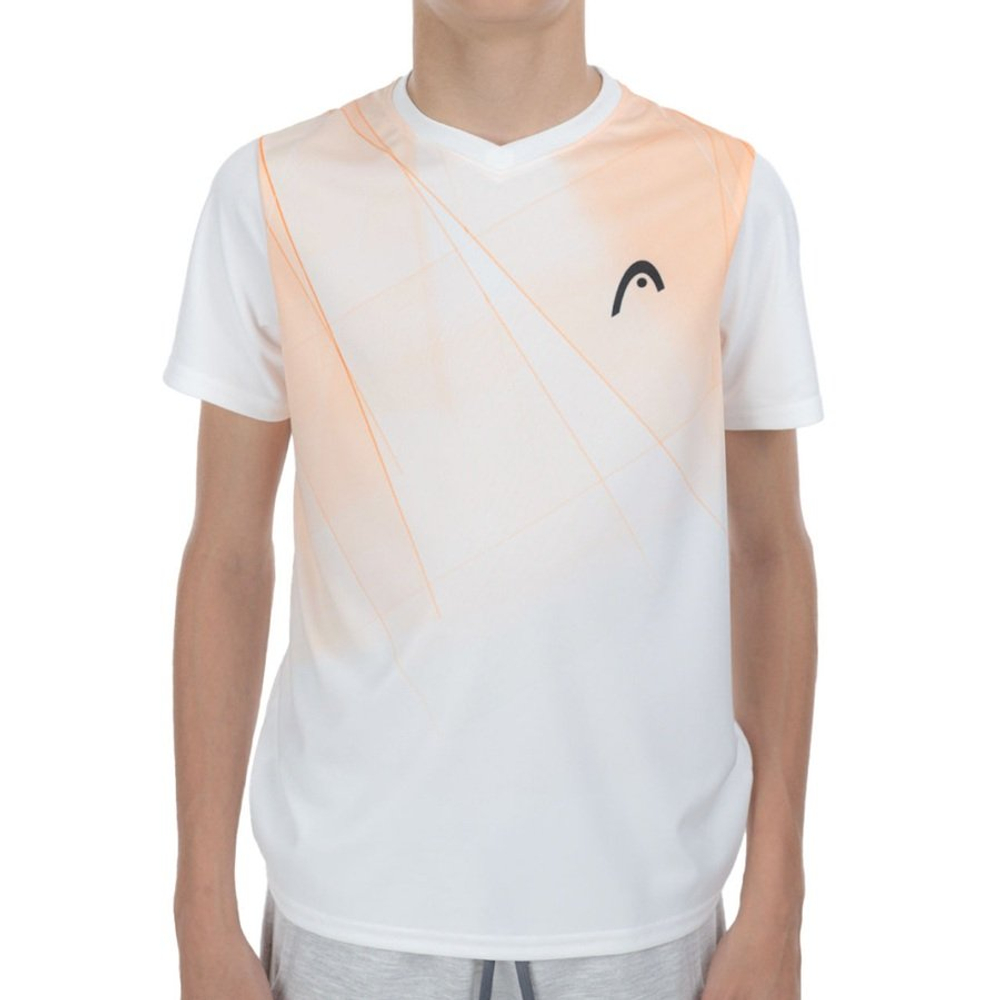 ОДЕЖДА ДЛЯ ТЕННИСА Мальчики, Футболка HEAD TOPSPIN T SHIRT Boy .