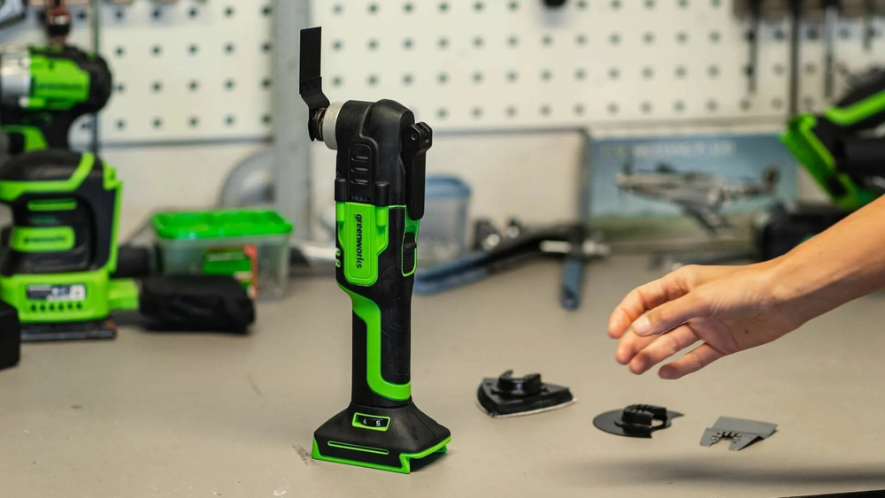 Реноватор аккумуляторный GREENWORKS G24MT 24 В, без АКБ и ЗУ (3400307)