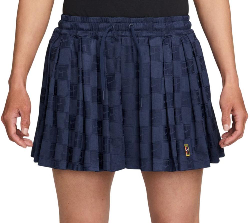 Женские теннисные шорты Nike Court Collection Dri-Fit High-Waisted - midnight navy