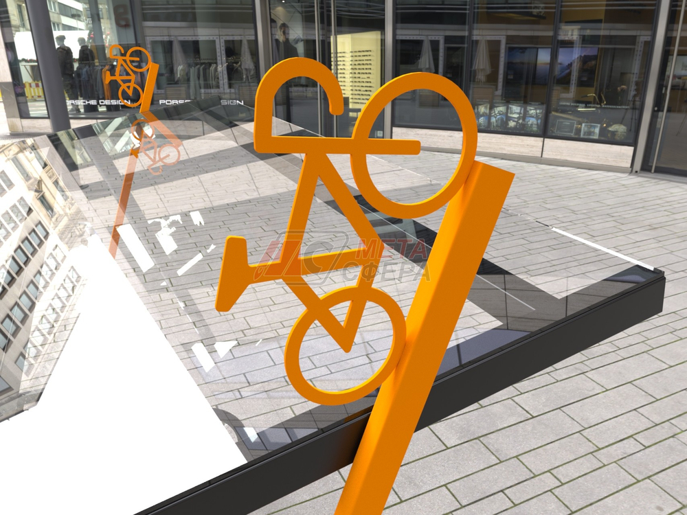 Велопарковка с навесом QUERT