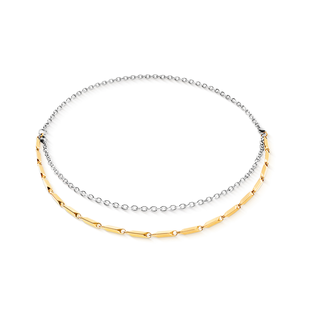Колье Coeur de Lion Gold-Silver 0804/10-1617