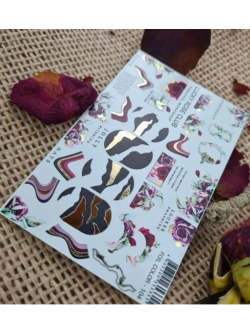 Набор слайдеры 2шт Lucky Rose. Foil 104, 105