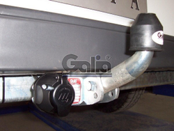 Фаркоп оцинкованный Galia N048A для Nissan Primastar 2002-2014, Opel Vivaro 2002-2014, Renault Trafic 2002-2014(паспорт и сертификат в комплекте)(без электрики)