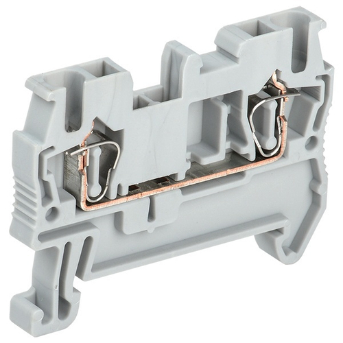 Клеммник самозажимной КПИ 2в-2,5 31А серый IEK YZN11-002-K03