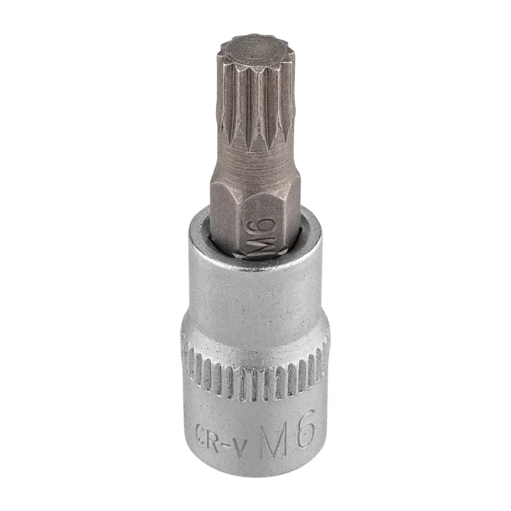 Головка-бита 12-гранная 1/4'', M6 RockFORCE RF-3283206